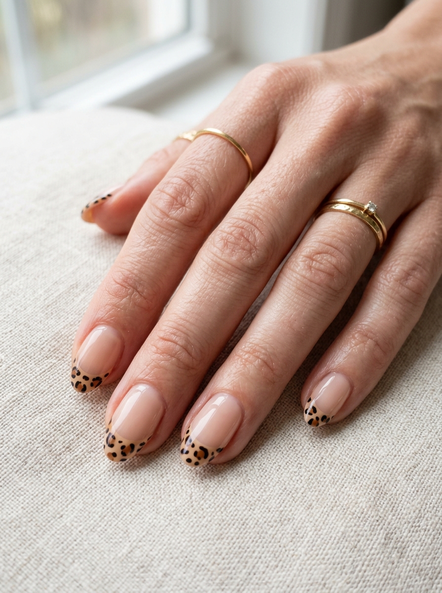 Leo French Nails als Leo Nägel Inspiration 2026